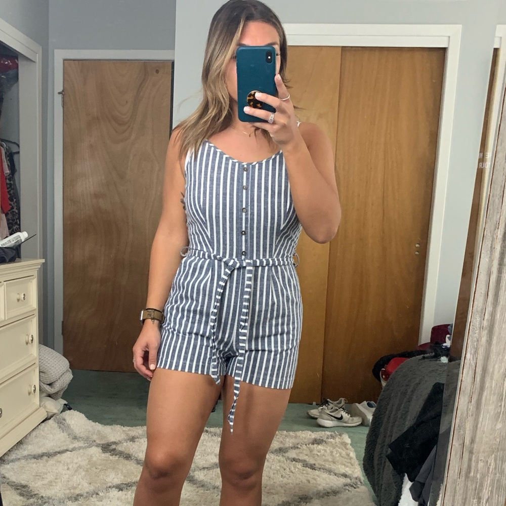 Striped Romper